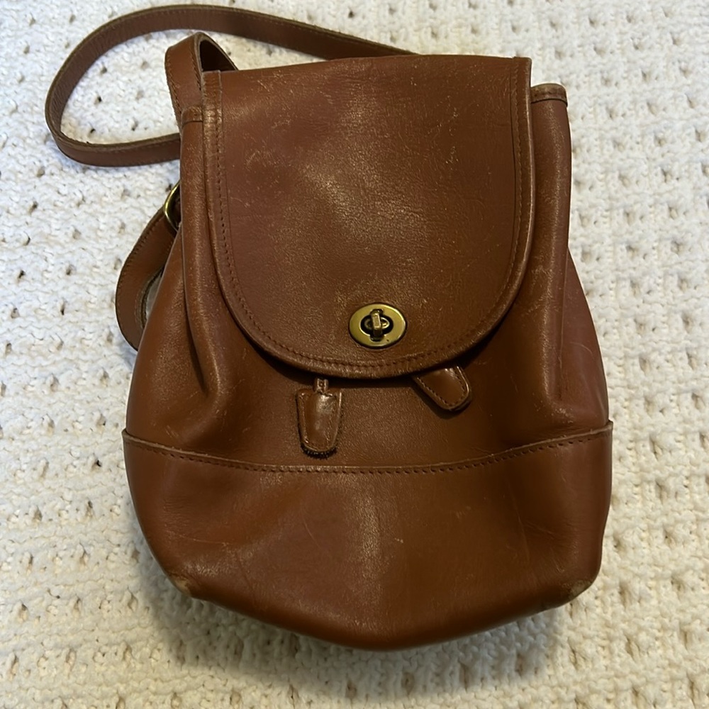 Vintage coach backpack